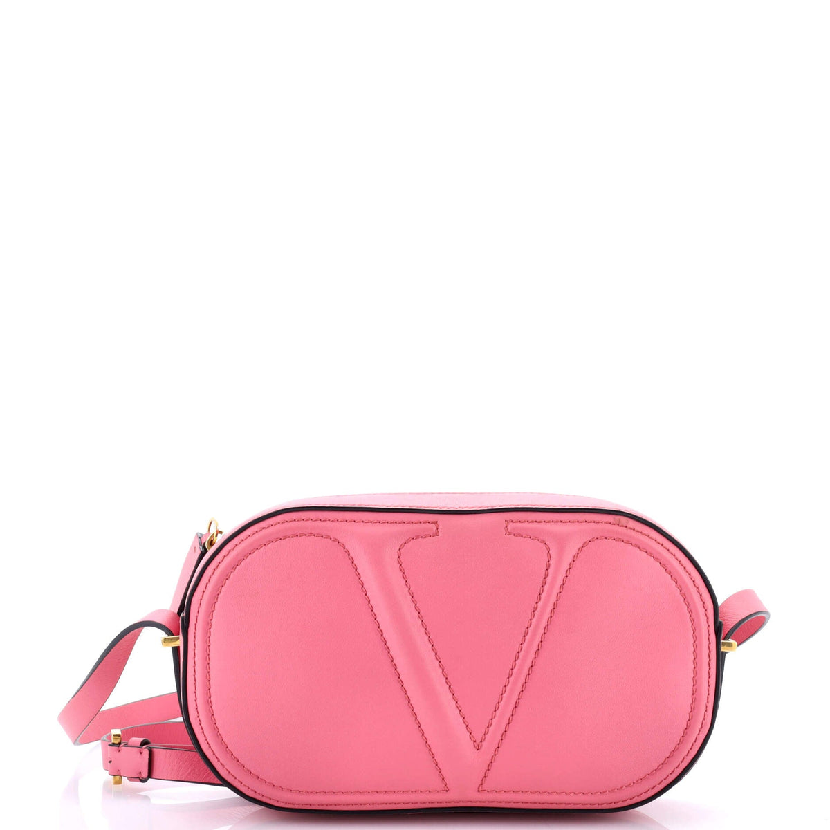Valentino VALENTINO GARAVANI VLogo Walk Crossbody Bag Leather