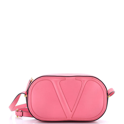 VALENTINO GARAVANI VLogo Walk Crossbody Bag Leather