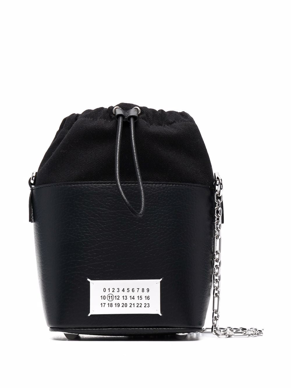 Maison Margiela Women's 5Ac Small Bucket Bag in Black | Size UNI | S61WG0035P4348T8013