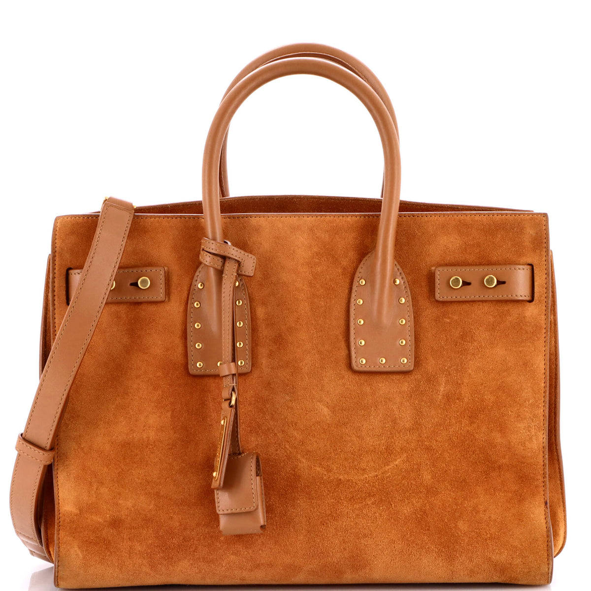 Saint Laurent Sac de Jour Bag Suede Small