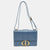 Blue Leather 30 Montaigne Shoulder Bag