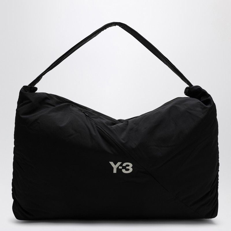 Y-3 Men's Nylon Shoulder Bag With Logo in Black | IY4079NY
