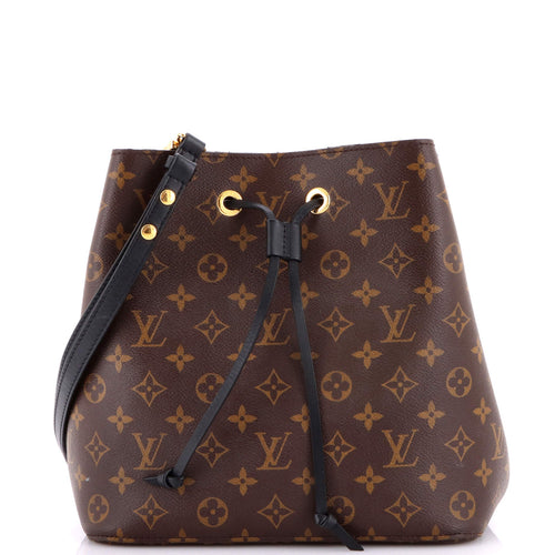 NeoNoe Handbag Monogram Canvas with Leather MM
