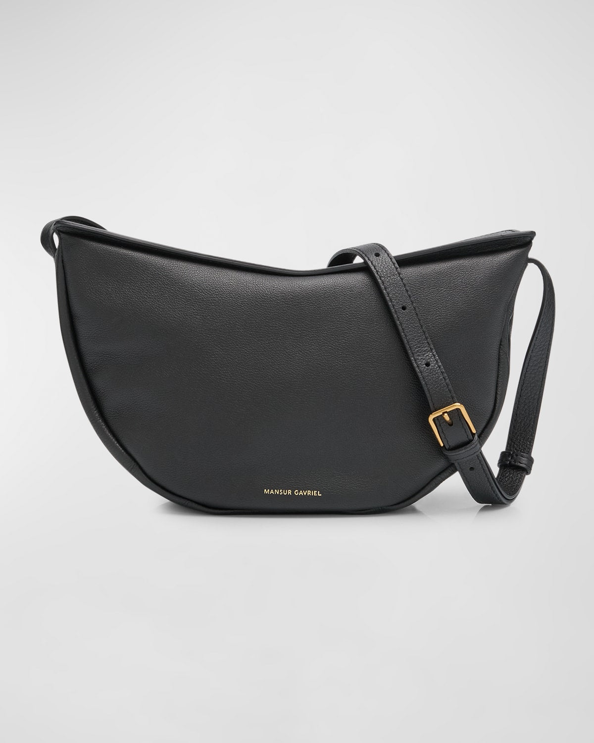 Mansur Gavriel Moon Sling Leather Crossbody Bag