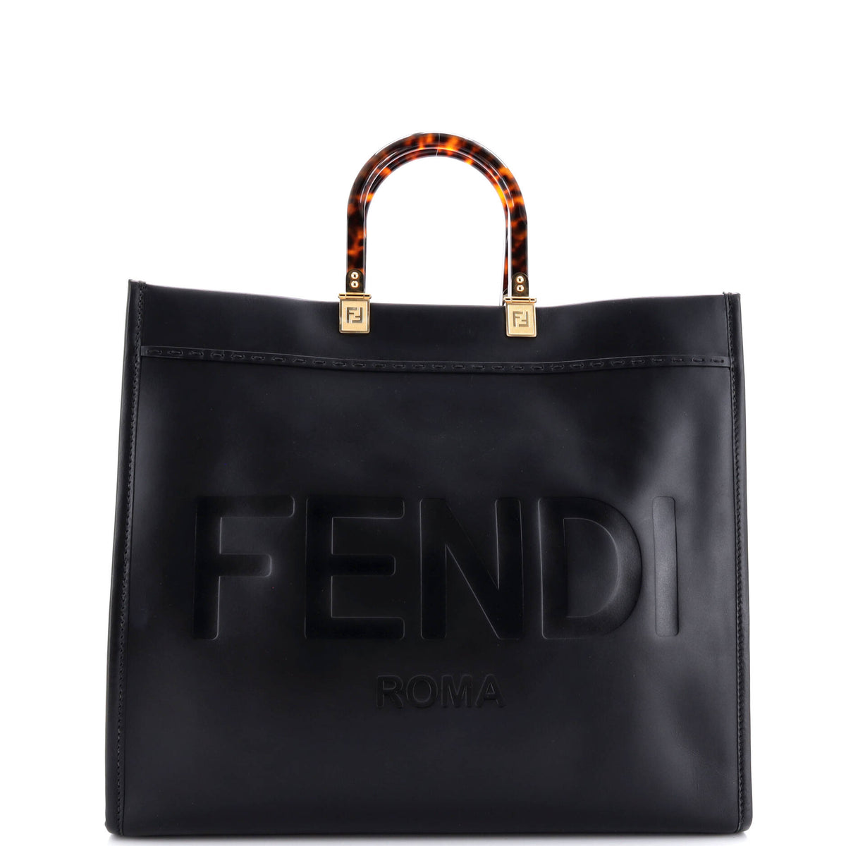 Fendi FENDI Sunshine Shopper Tote Leather Large