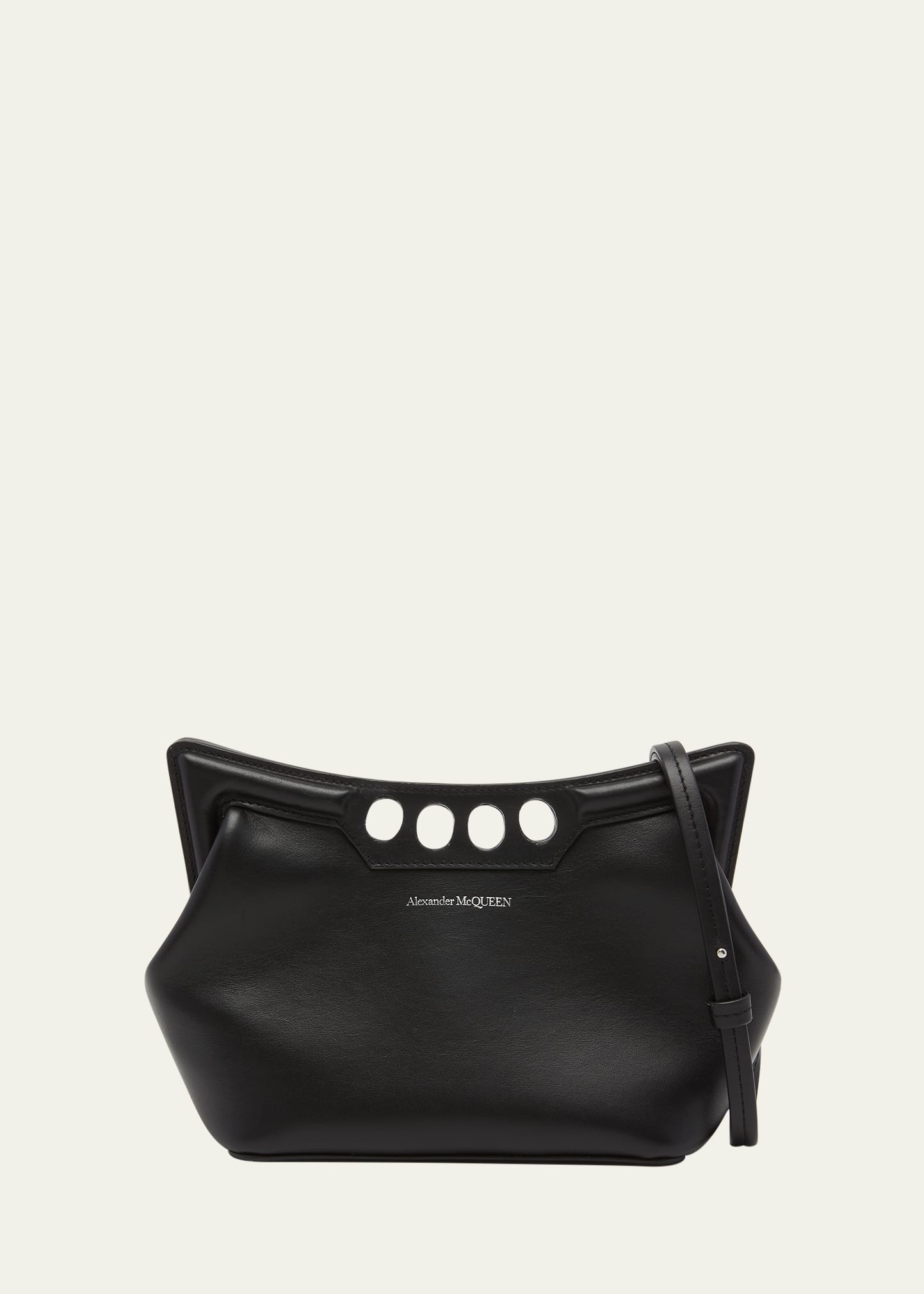 Alexander Mcqueen The Peak Mini Leather Shoulder Bag