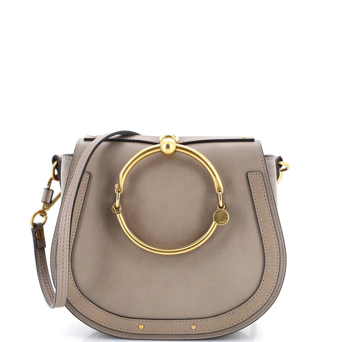 CHLOE Nile Crossbody Bag Leather Medium