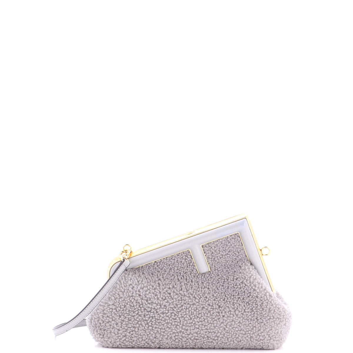 Fendi FENDI First Bag Shearling Small