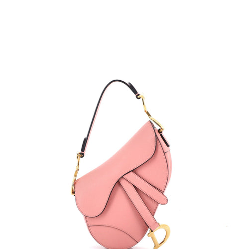 Saddle Handbag Leather Mini