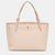 Pink Leather Large York Buckle Tote