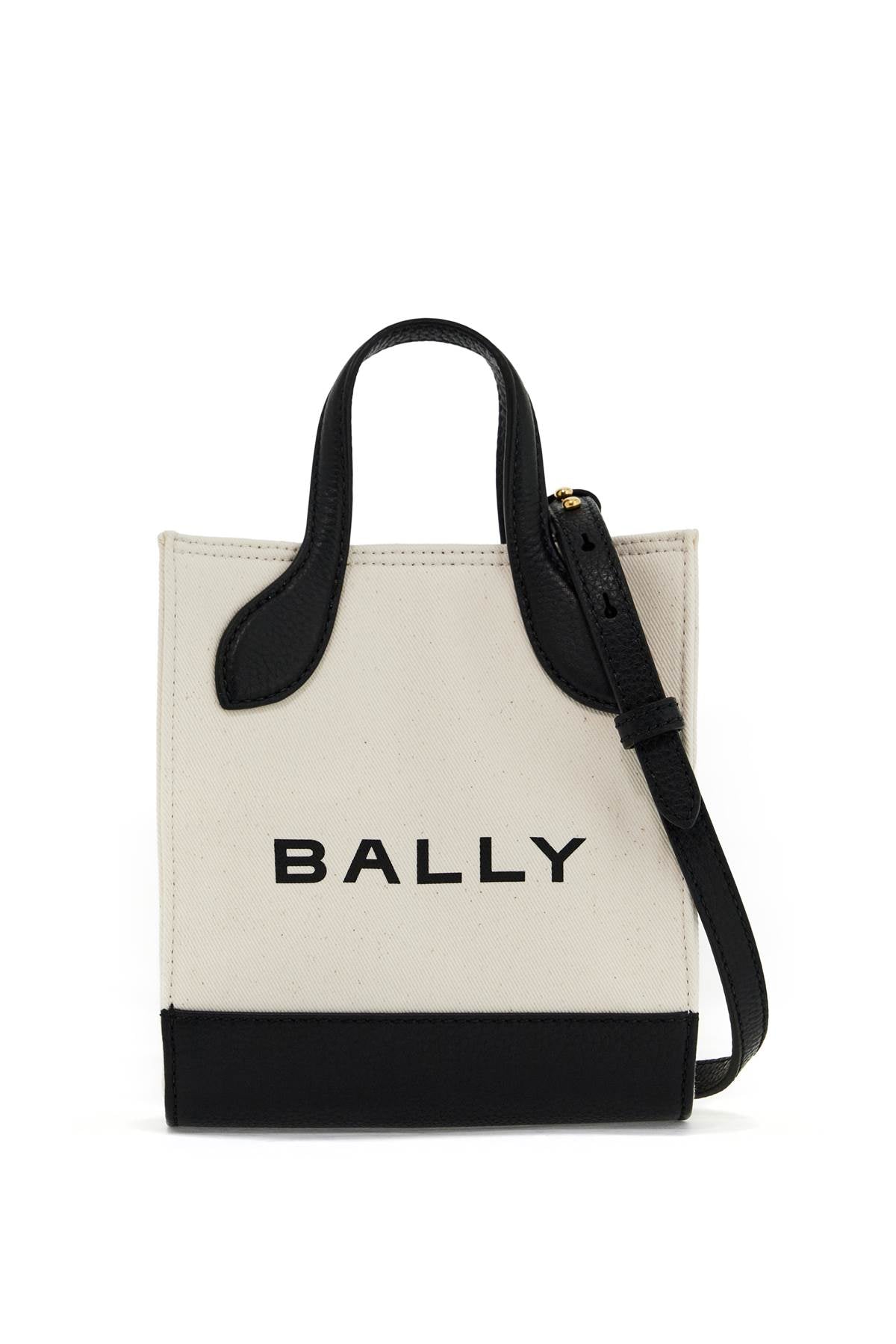 Bally Women's Mini Fabric Tote Bag in Neutro | WAM03ECV034