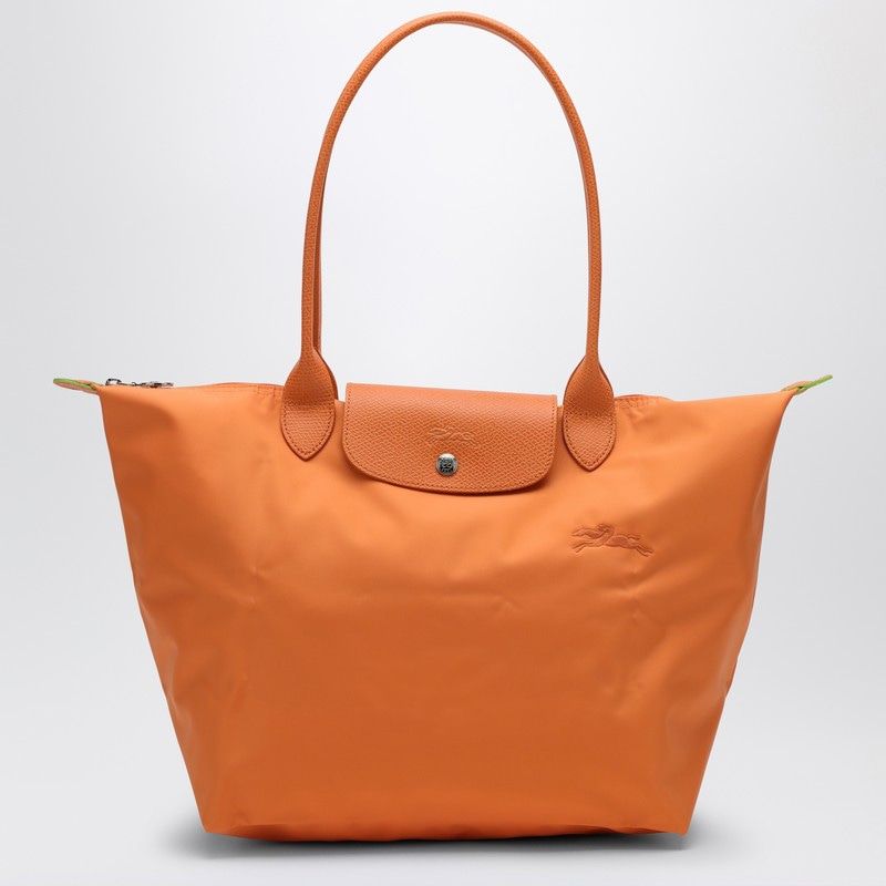 Longchamp Women's Le Pliage Green L Tote Bag in Arancio | L1899919