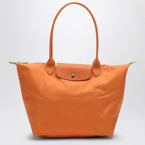 Women's Le Pliage Green L Tote Bag in Arancio | L1899919