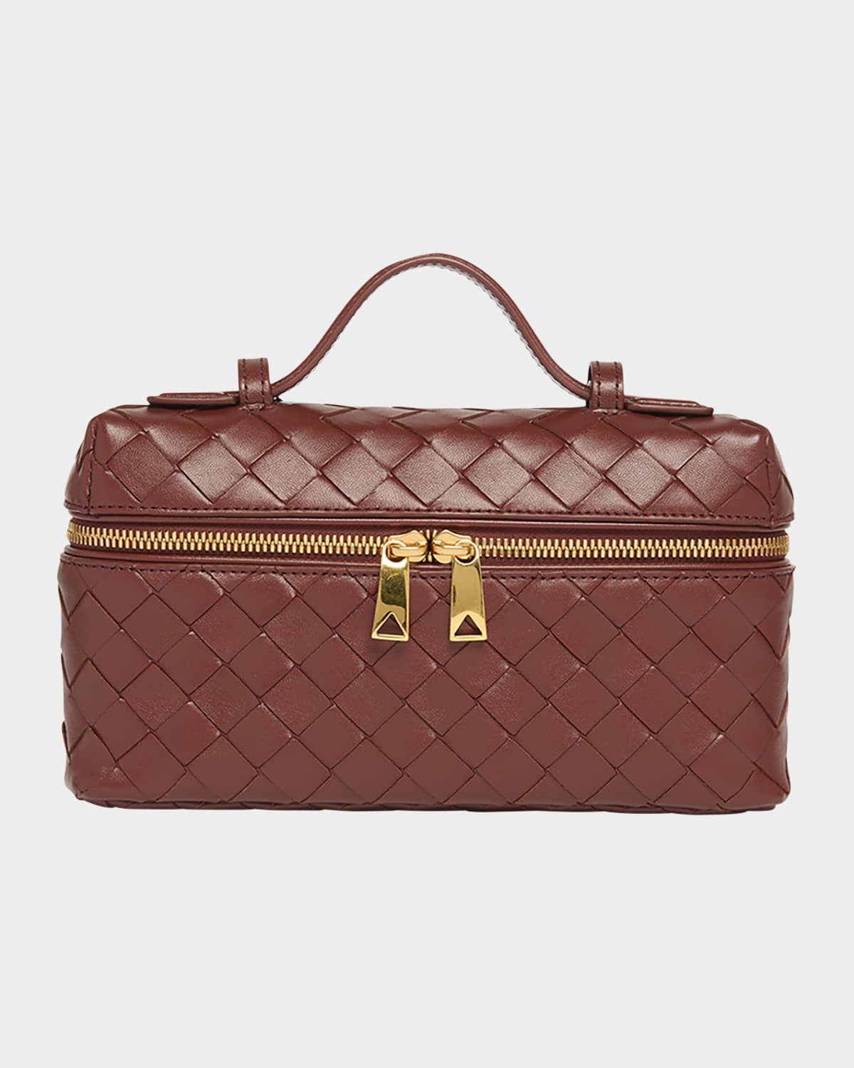 Bottega Veneta Bang Bang Vanity Intrecciato Leather Crossbody Bag