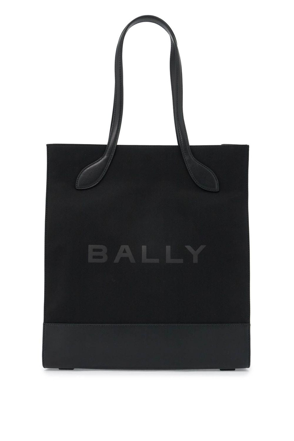 Bally Women's N/s Nylon And Leather Tote Bag in Nero | WAE02WNY284