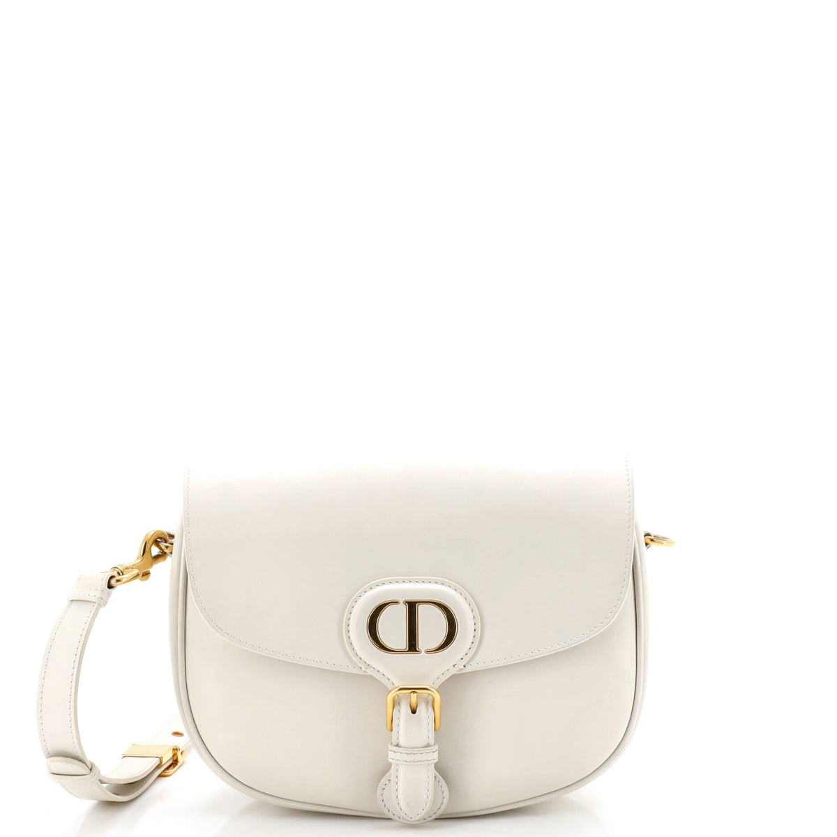 Christian Dior Bobby Flap Bag Leather Medium