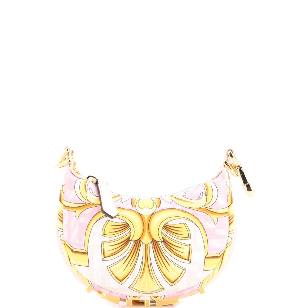 Fendi FENDI x Versace Fendace Fendigraphy Bag Printed Zucca Silk Nano