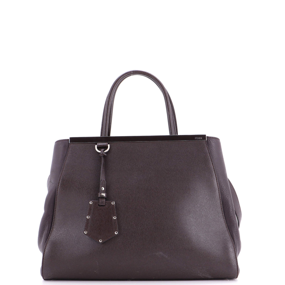 Fendi FENDI 2Jours Bag Leather Medium