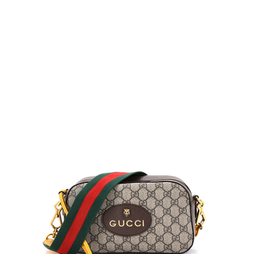 GUCCI Neo Vintage Camera Messenger Bag GG Coated Canvas