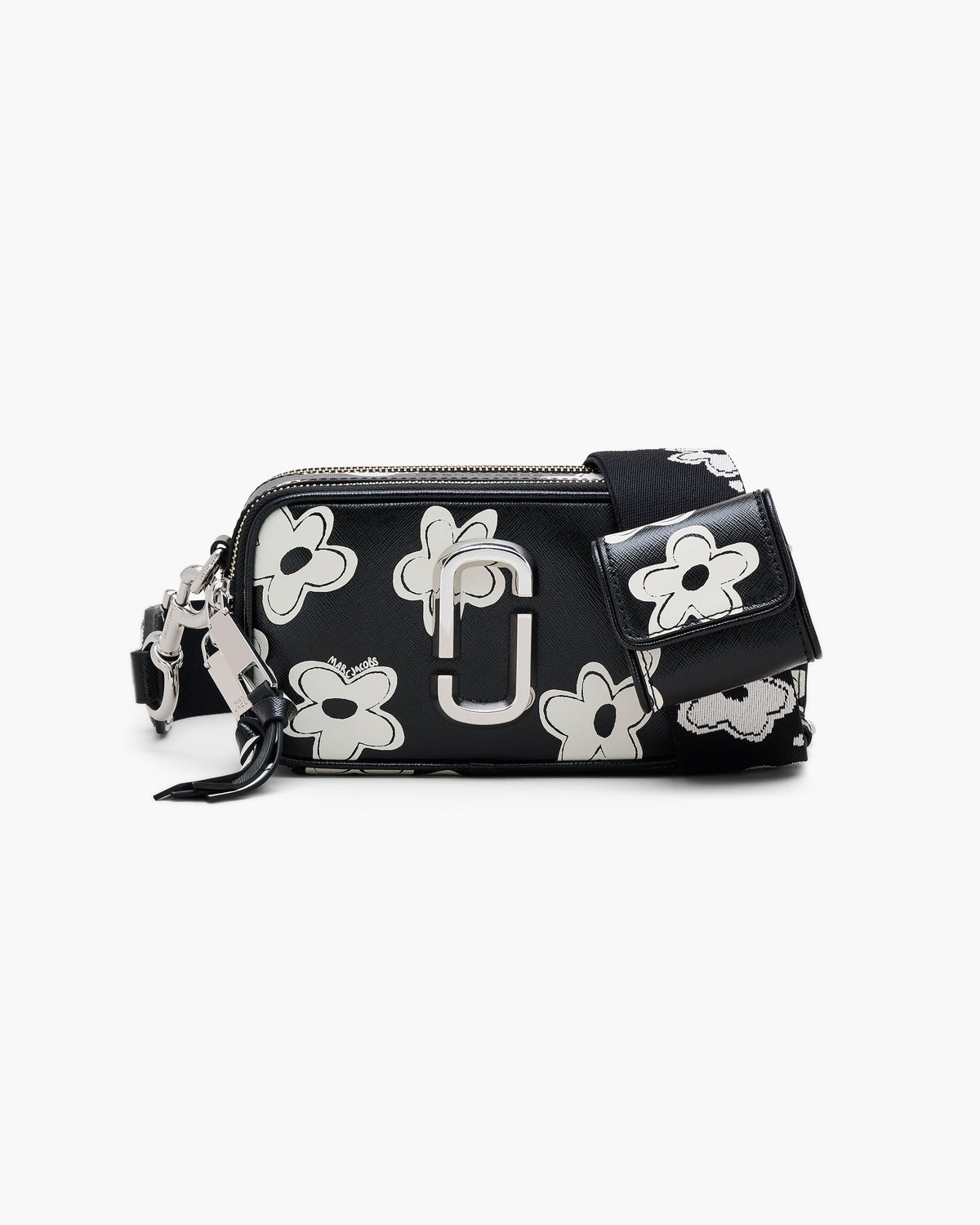 Marc Jacobs The Daisy Snapshot Bag in Black/White