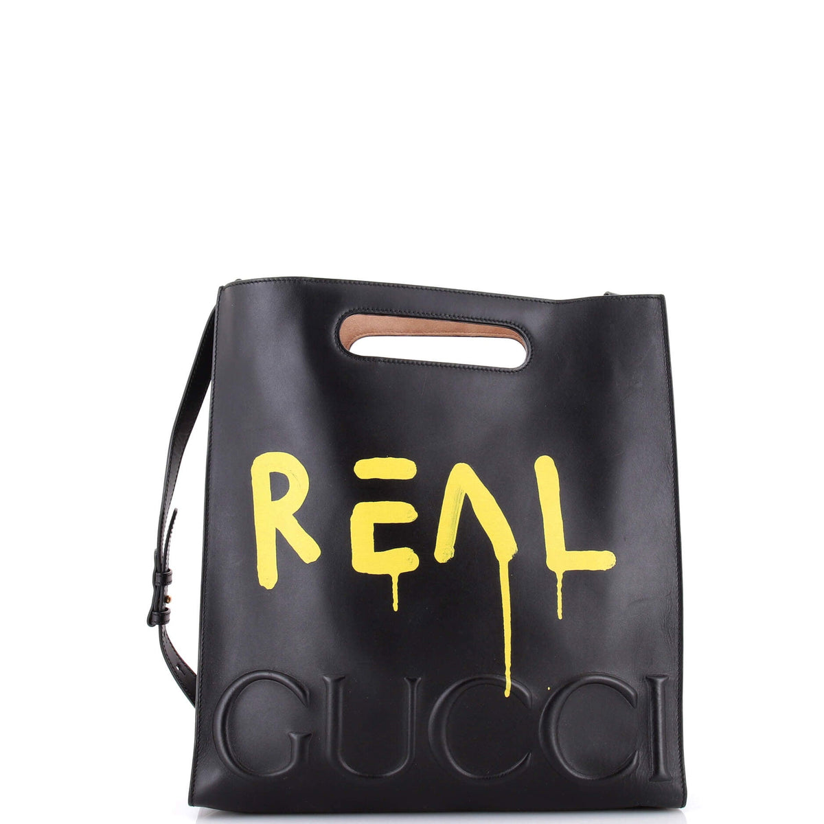 Gucci GUCCI Tote GucciGhost Leather Medium