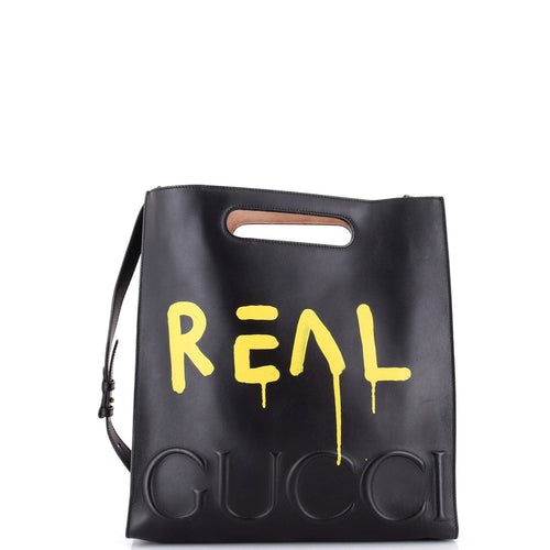 GUCCI Tote GucciGhost Leather Medium