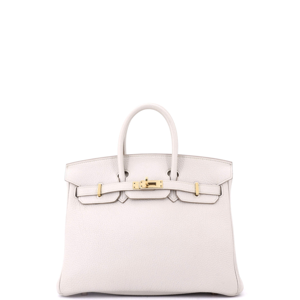 Herm?s Birkin Handbag Light Togo with Rose Gold Hardware 25