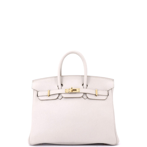 Birkin Handbag Light Togo with Rose Gold Hardware 25