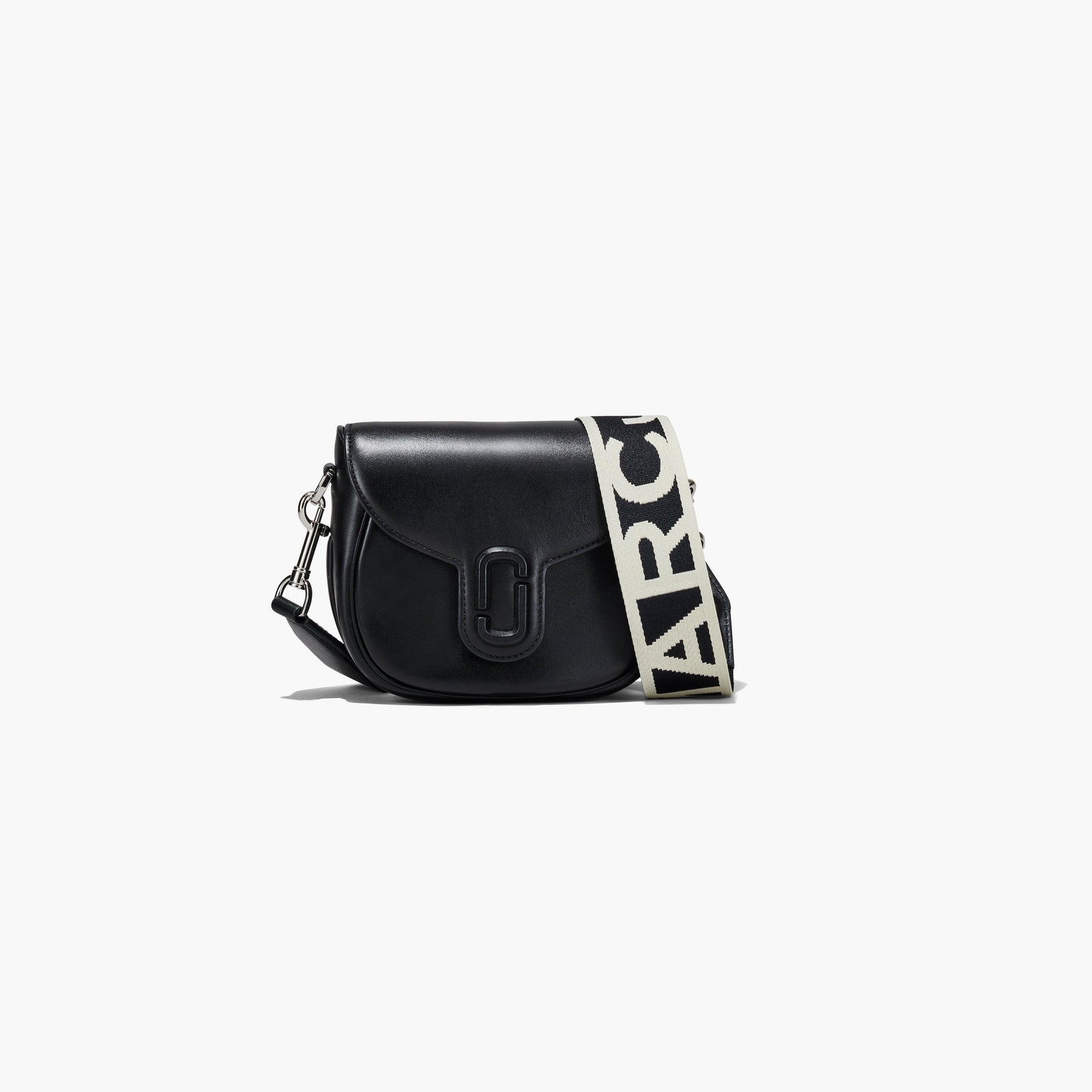 Marc Jacobs Le sac de selle Covered J Marc en noir