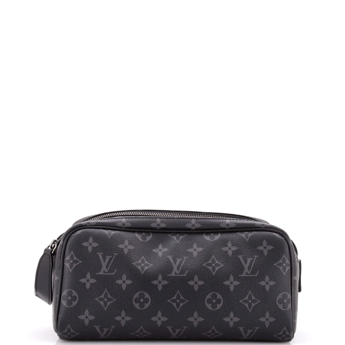 Louis Vuitton Dopp Kit Toiletry Pouch Monogram Eclipse Canvas
