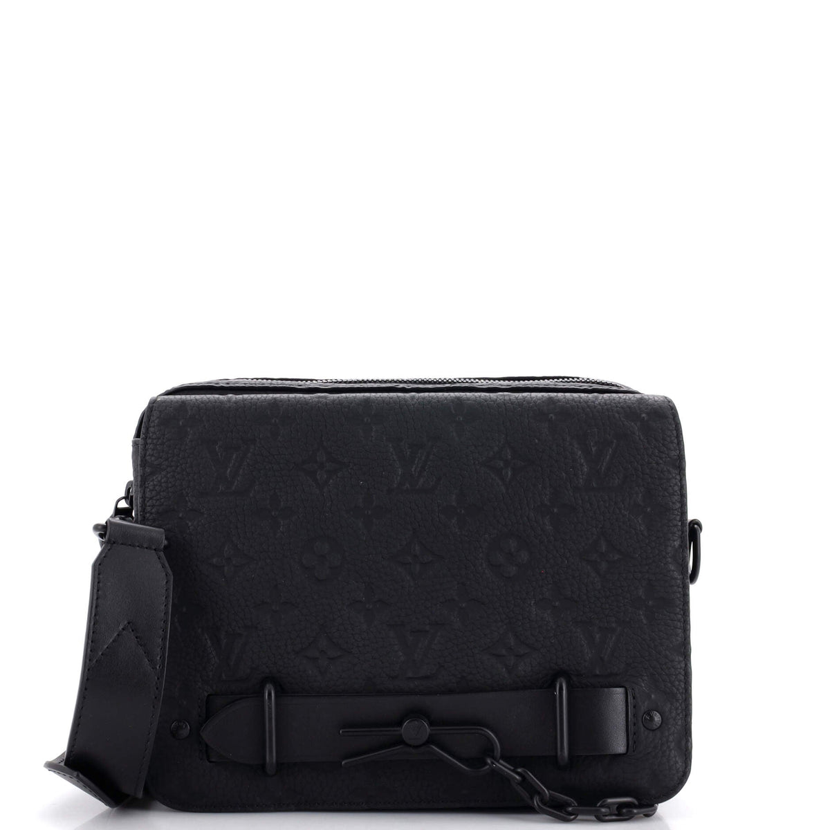 Louis Vuitton Steamer Messenger Bag Monogram Taurillon Leather