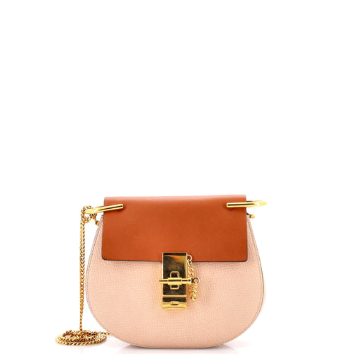 CHLOE Drew Crossbody Bag Leather Mini