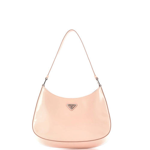PRADA Cleo Shoulder Bag Spazzolato Leather Medium