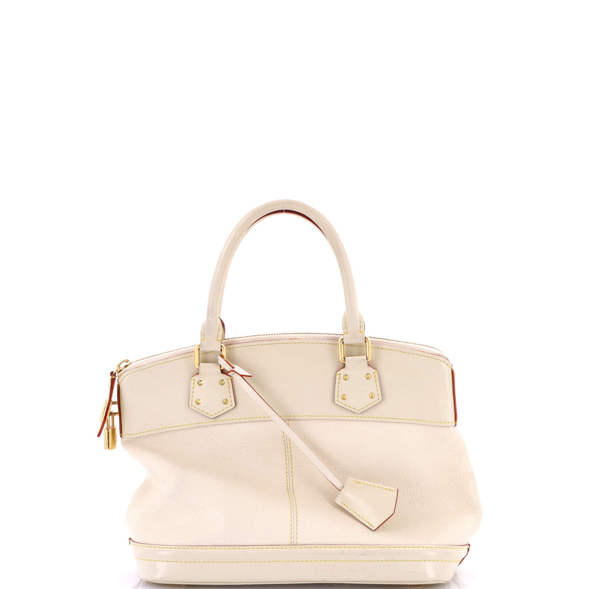 Louis Vuitton Suhali Lockit Handbag Leather PM