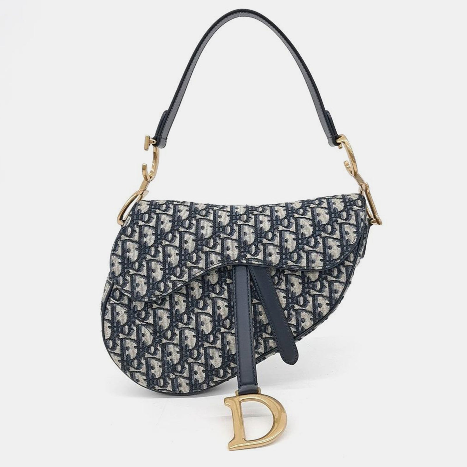 Dior Christian Oblique Saddle Strap Bag