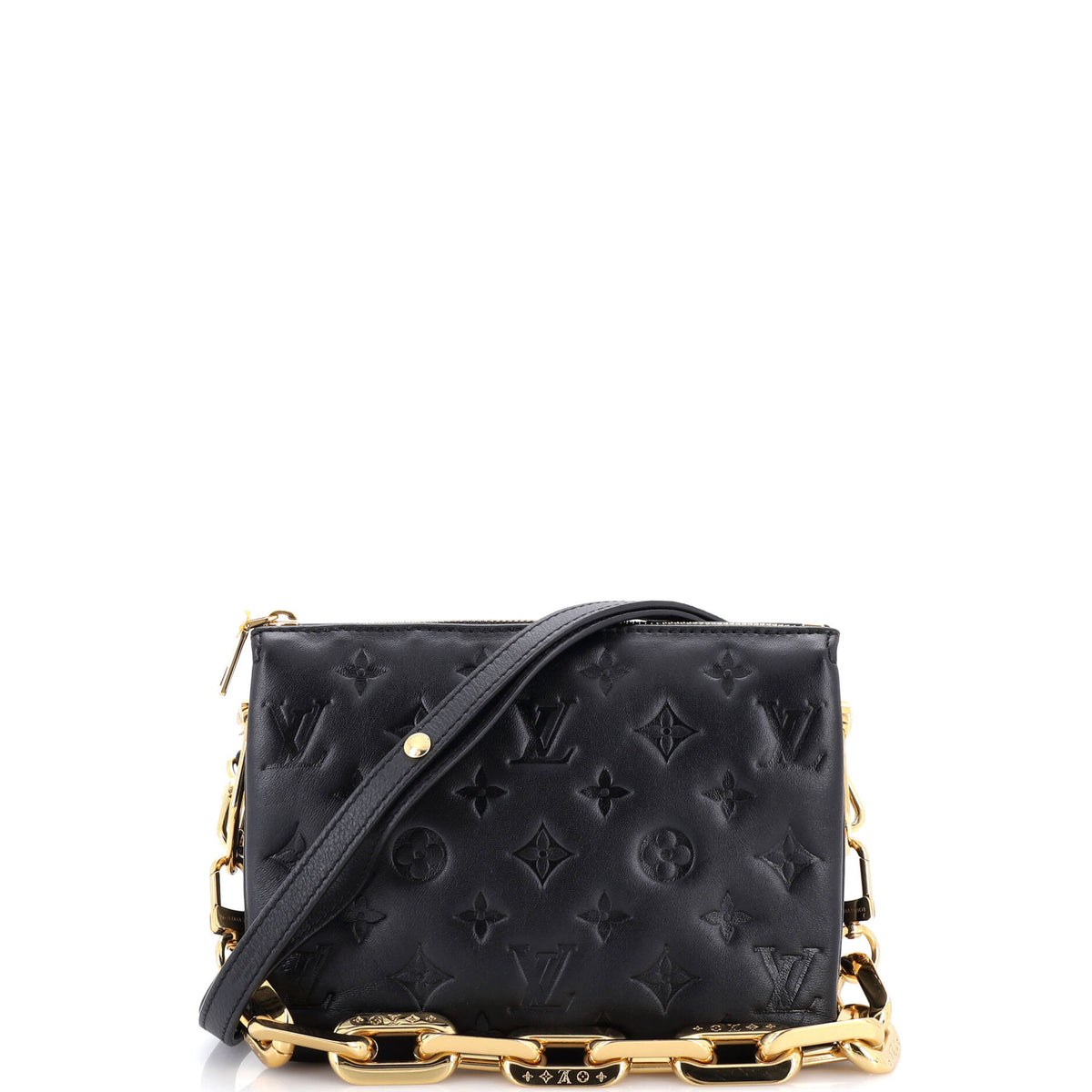 Louis Vuitton Coussin Bag Monogram Embossed Lambskin BB