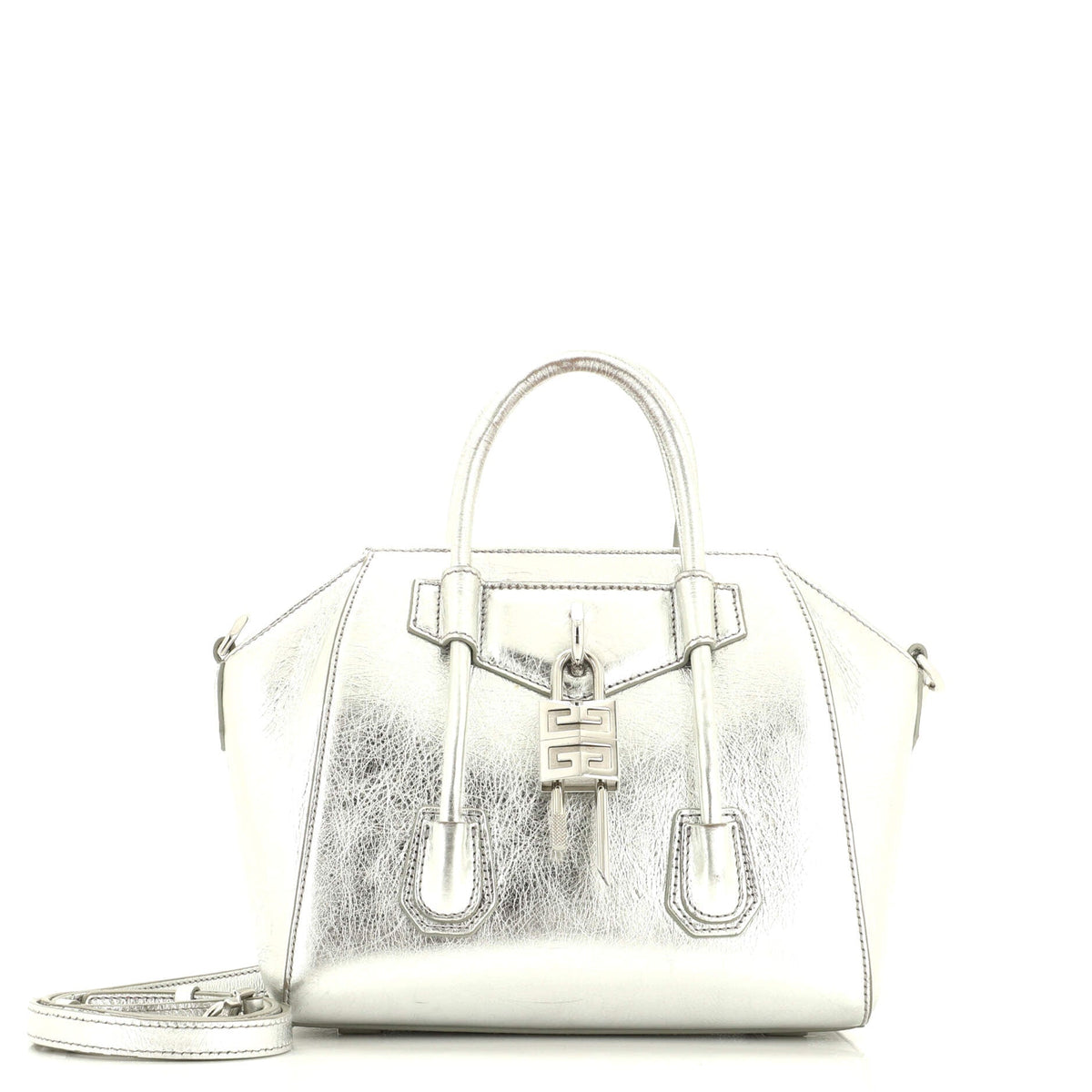 Givenchy GIVENCHY Antigona Lock Bag Leather Mini