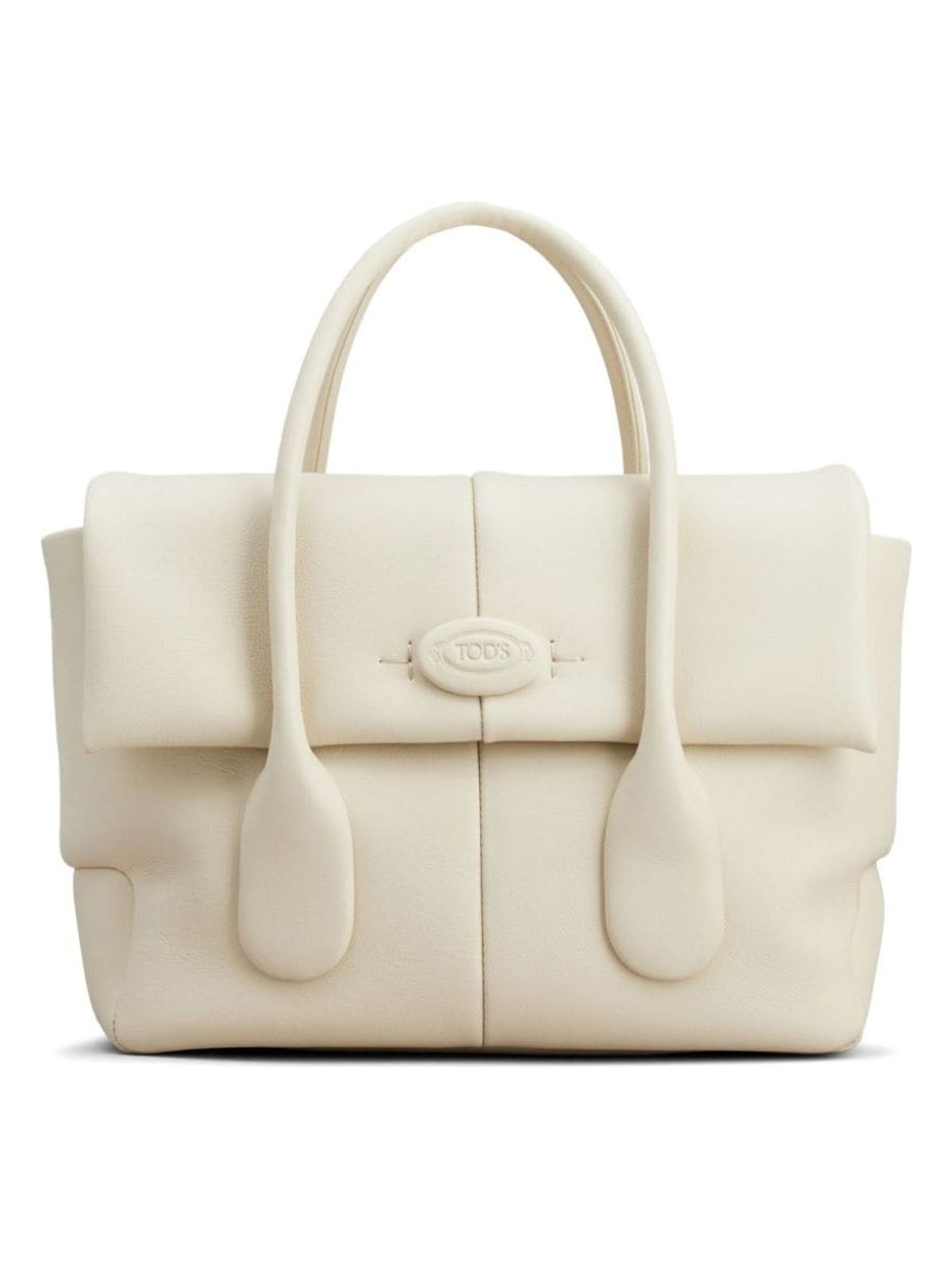 Tod's Women's Di Small Leather Handbag in White | Size UNI | XBWDBRJ0200YATB019