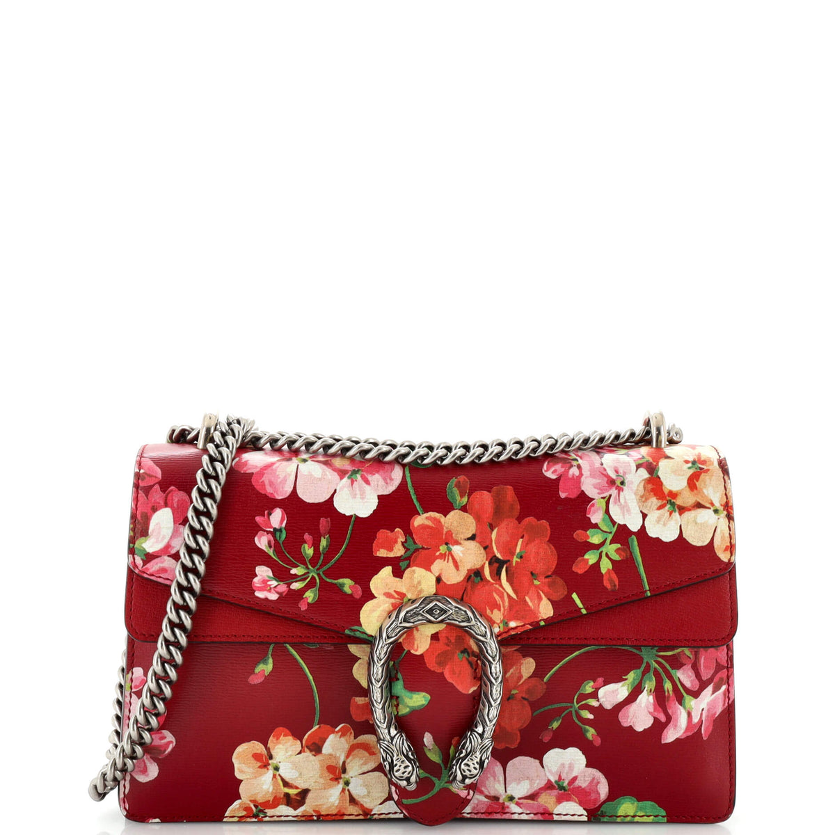 Gucci GUCCI Dionysus Bag Blooms Print Leather Small