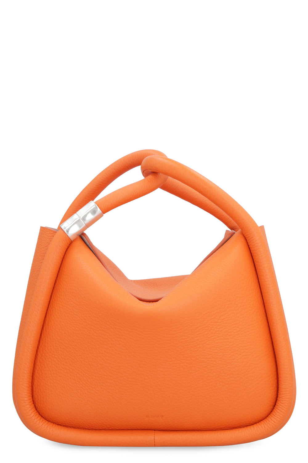 Women's Wonton 25 Pebble Leather Bag in Orange | WONTON25PEBBLE Color PUFFINSBILL