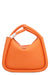 Women's Wonton 25 Pebble Leather Bag in Orange | WONTON25PEBBLE Color PUFFINSBILL