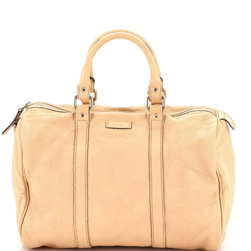 GUCCI Joy Boston Bag Guccissima Leather Medium