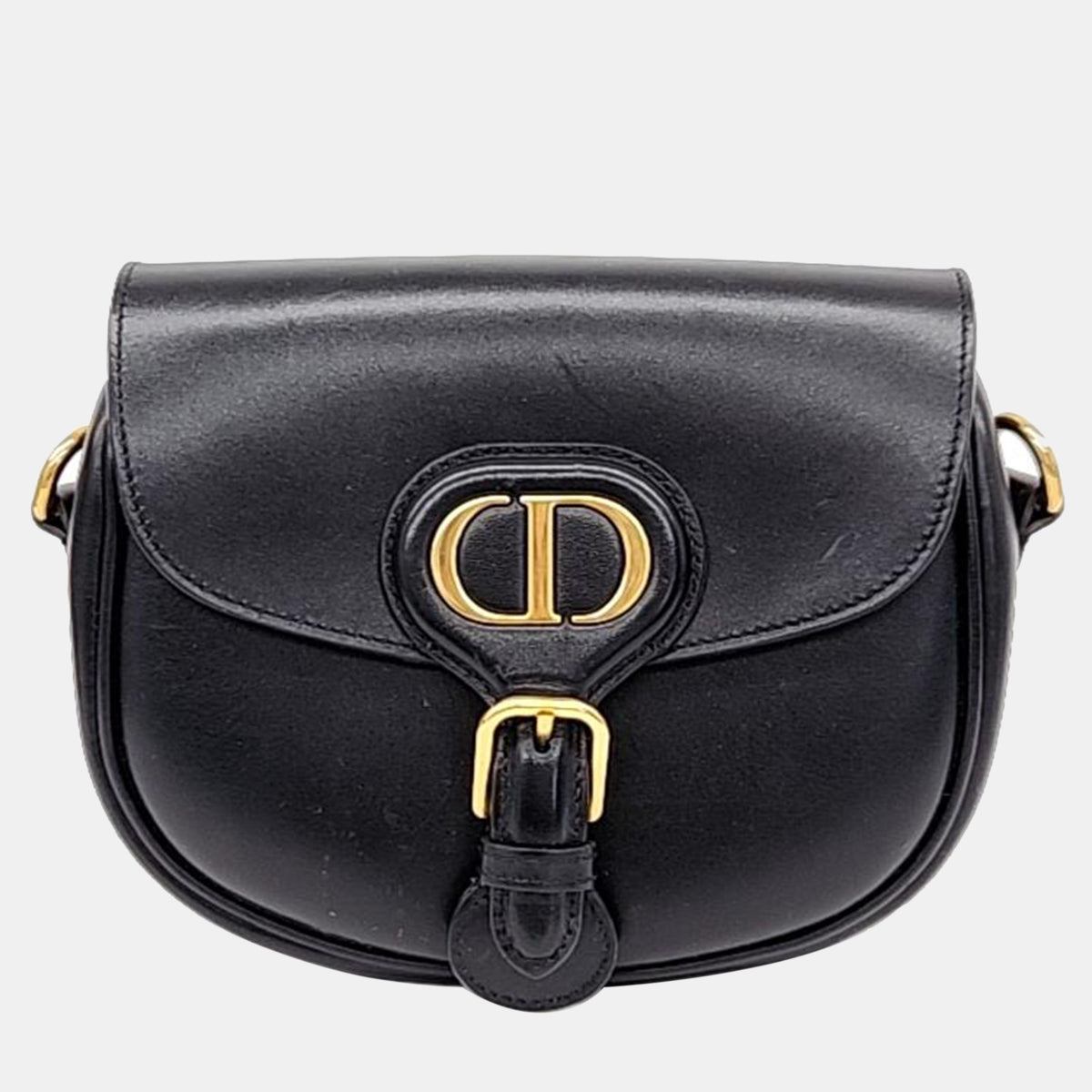 Dior Black Leather Small Bobby Shoulder Bag