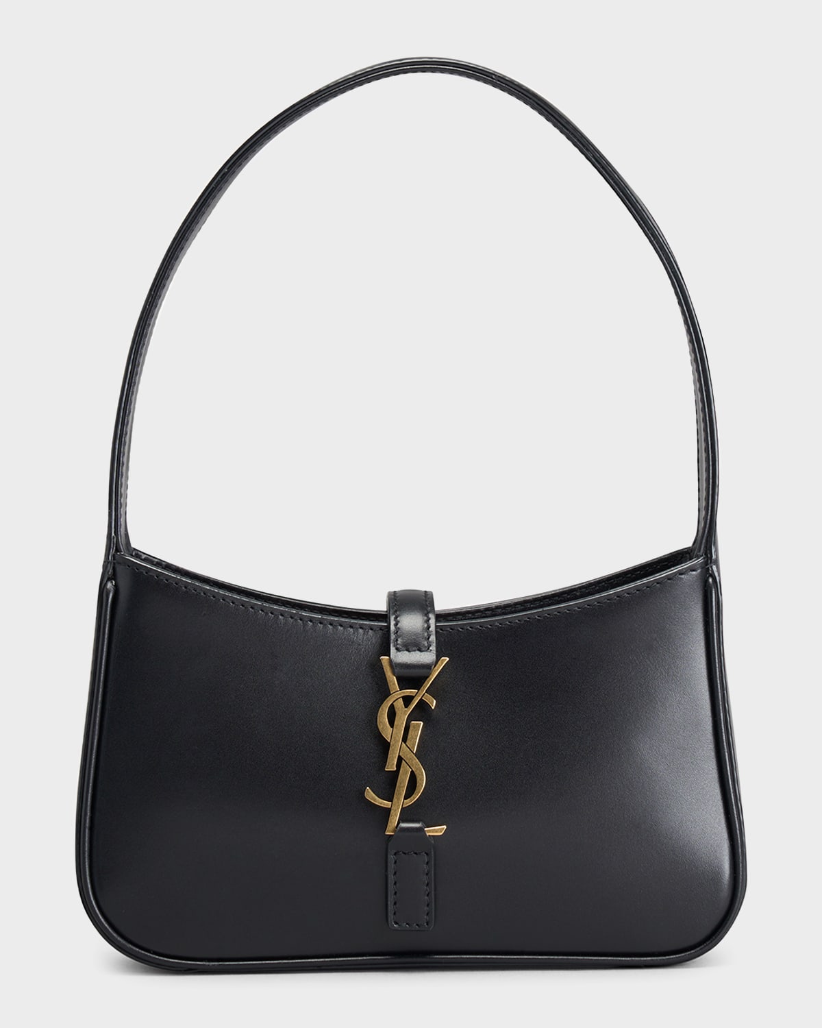 Saint Laurent Le 5 A 7 Mini YSL Shoulder Bag in Smooth Leather