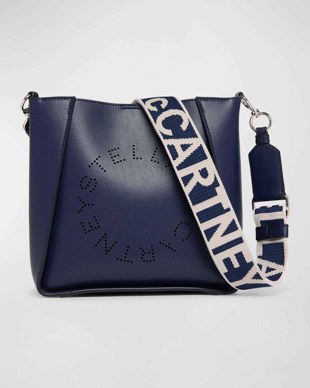 Stella McCartney Perforated Logo Alter Napa Crossbody Bag