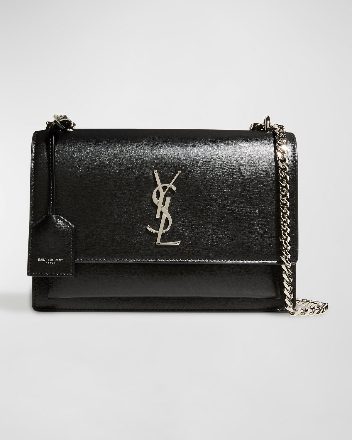 Saint Laurent Sunset Medium YSL Crossbody Bag in Smooth Leather