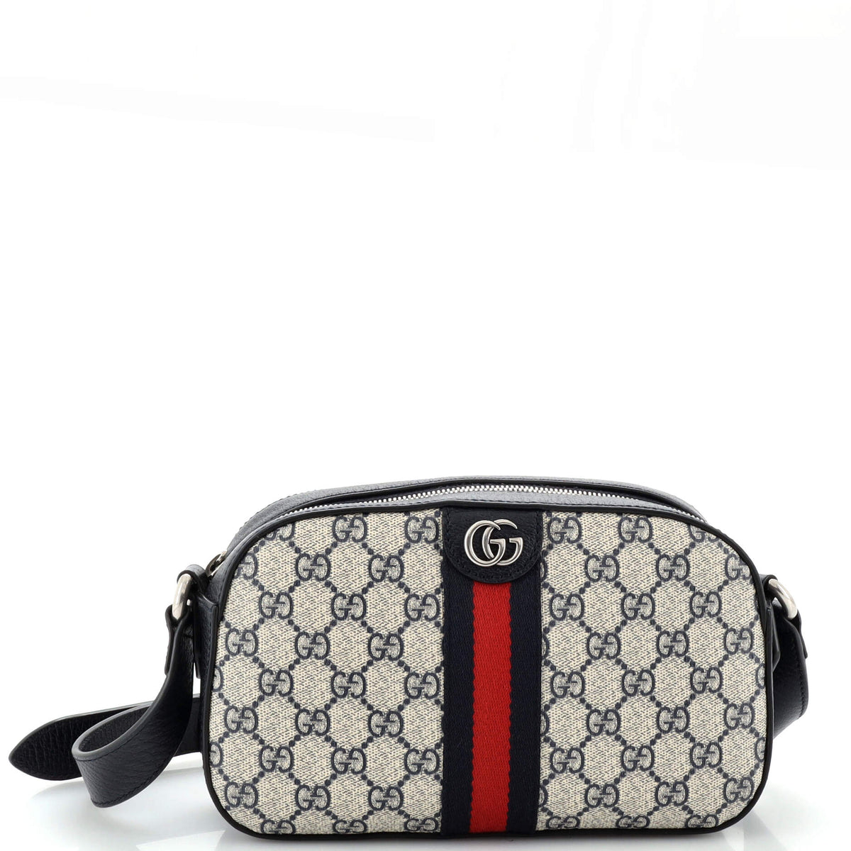 Gucci GUCCI Ophidia Camera Shoulder Bag GG Coated Canvas Small