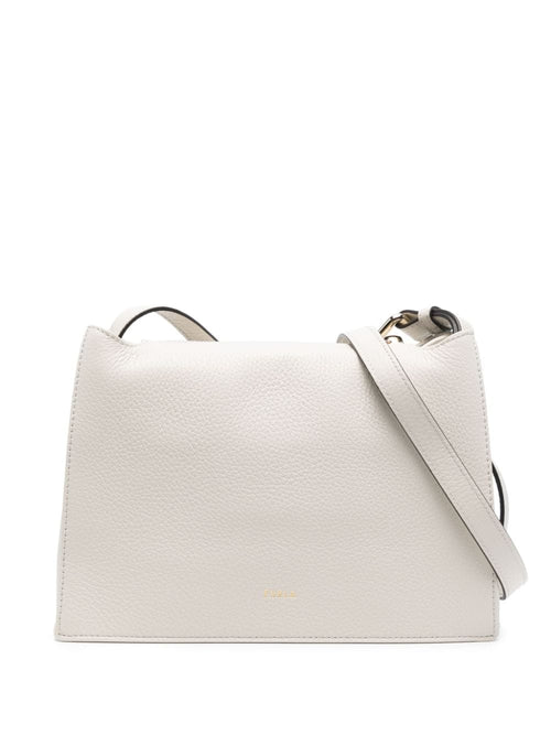 Women's White Leather Bag With Gold Logo in Marshmallow | Size UNI | WB01275 Color HSF0001704S