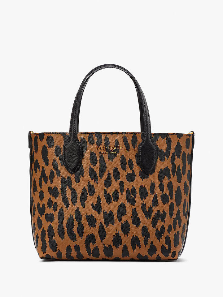 Kate Spade Au Bleecker Modern Leopard Medium Crossbody Tote