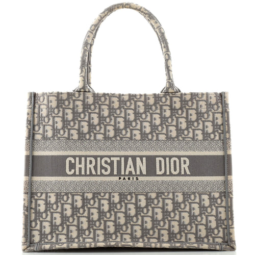Book Tote Oblique Canvas Medium